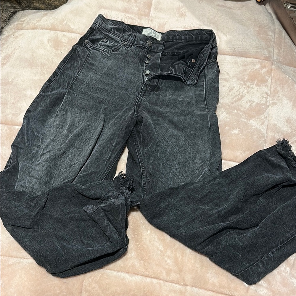 Women's Black Denim Jeans
